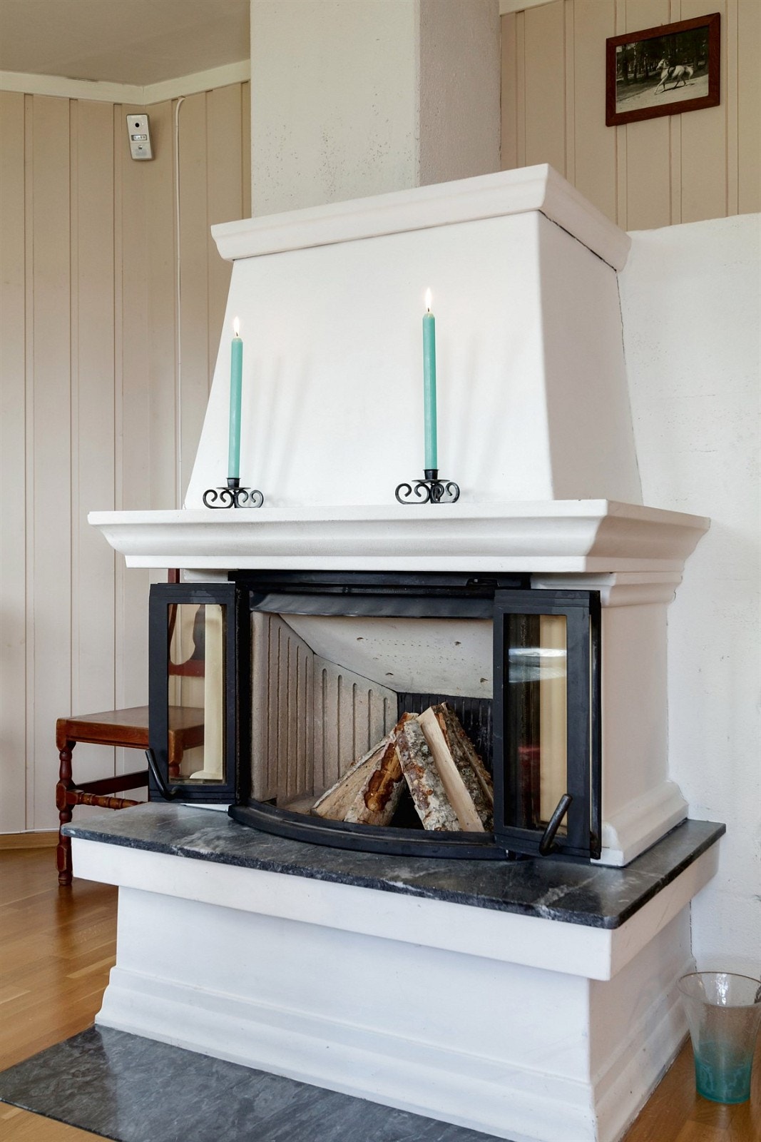 Peis som varmer godt på vinterstid Galleribilde