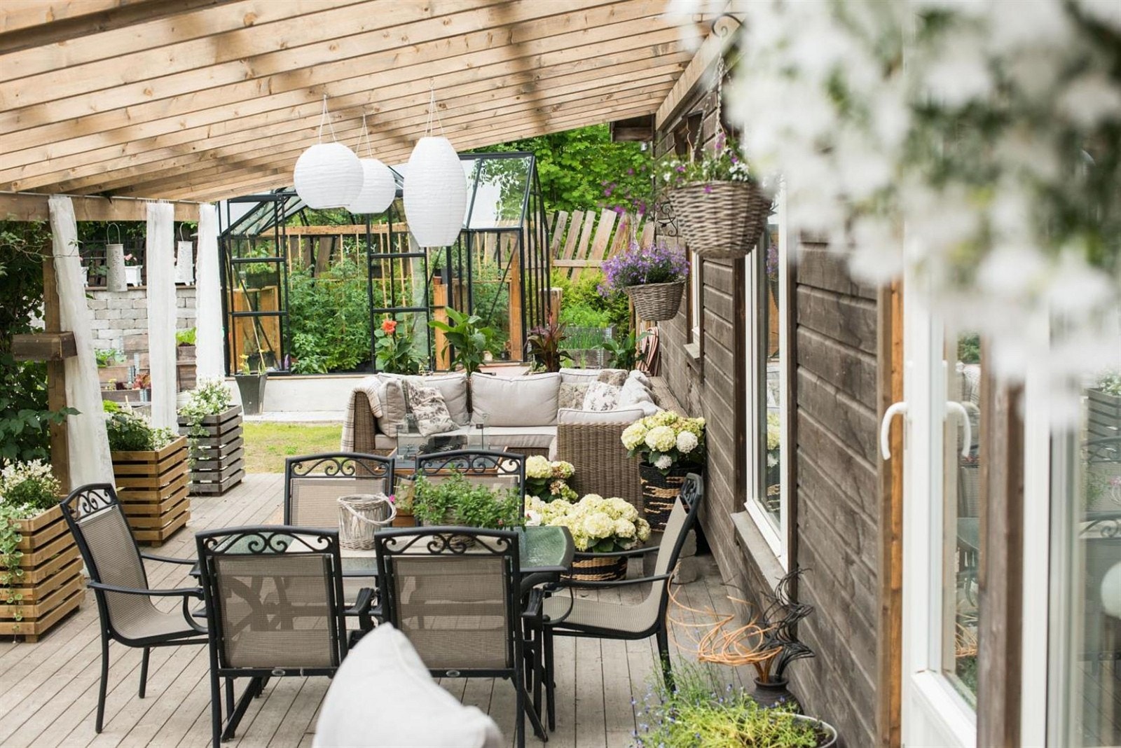 Uteplassene er mange og godt planlagt. Galleribilde