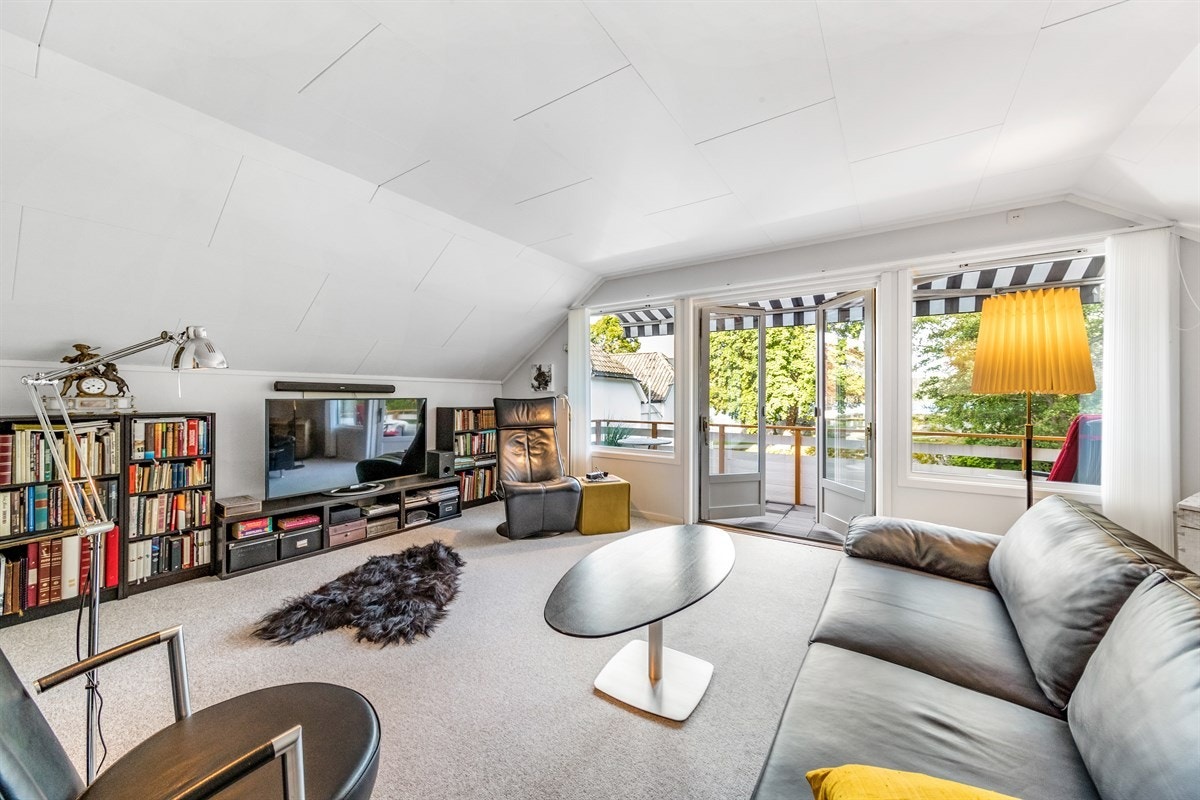 Flott TV-stue Galleribilde