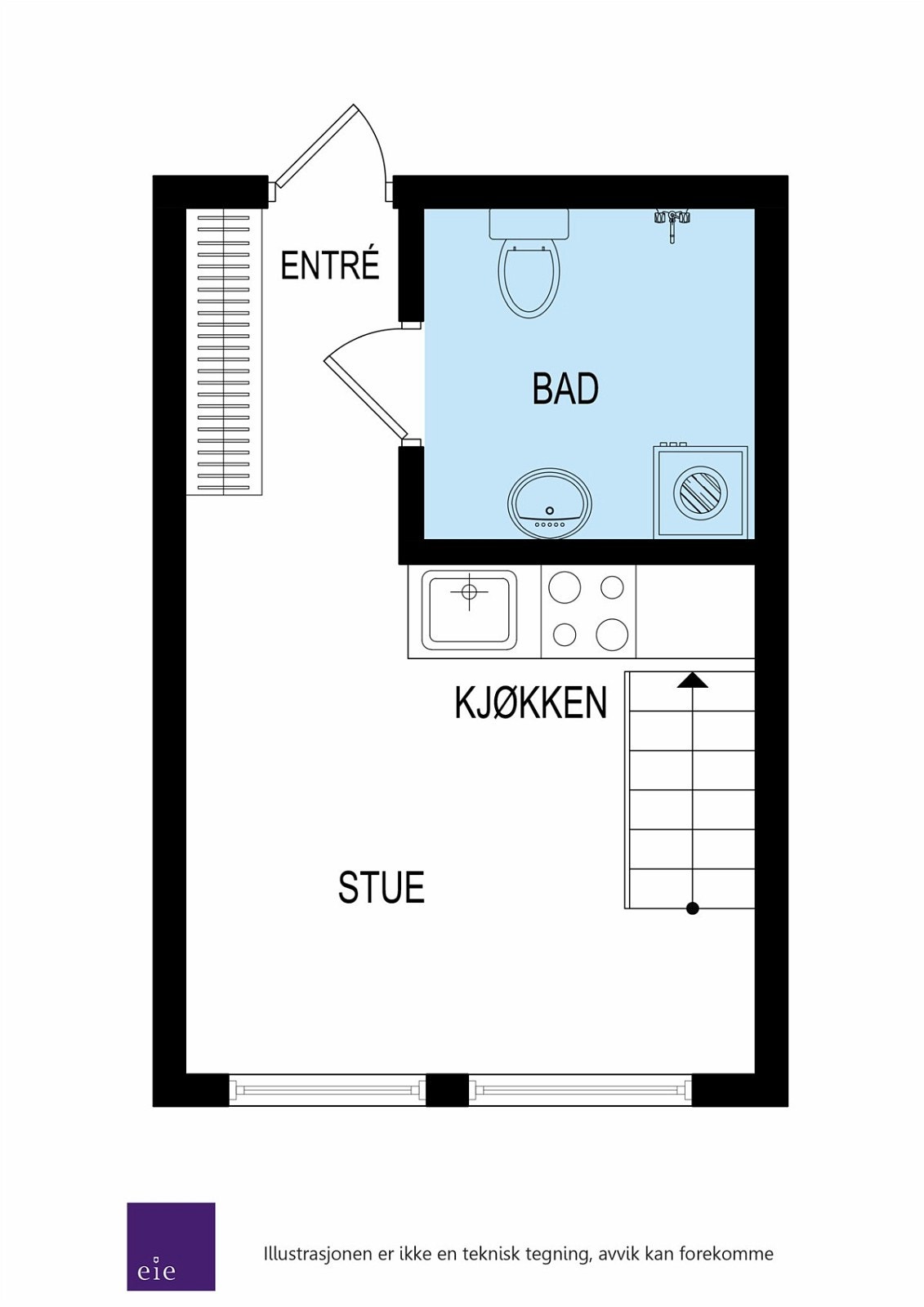 Plantegning. Galleribilde