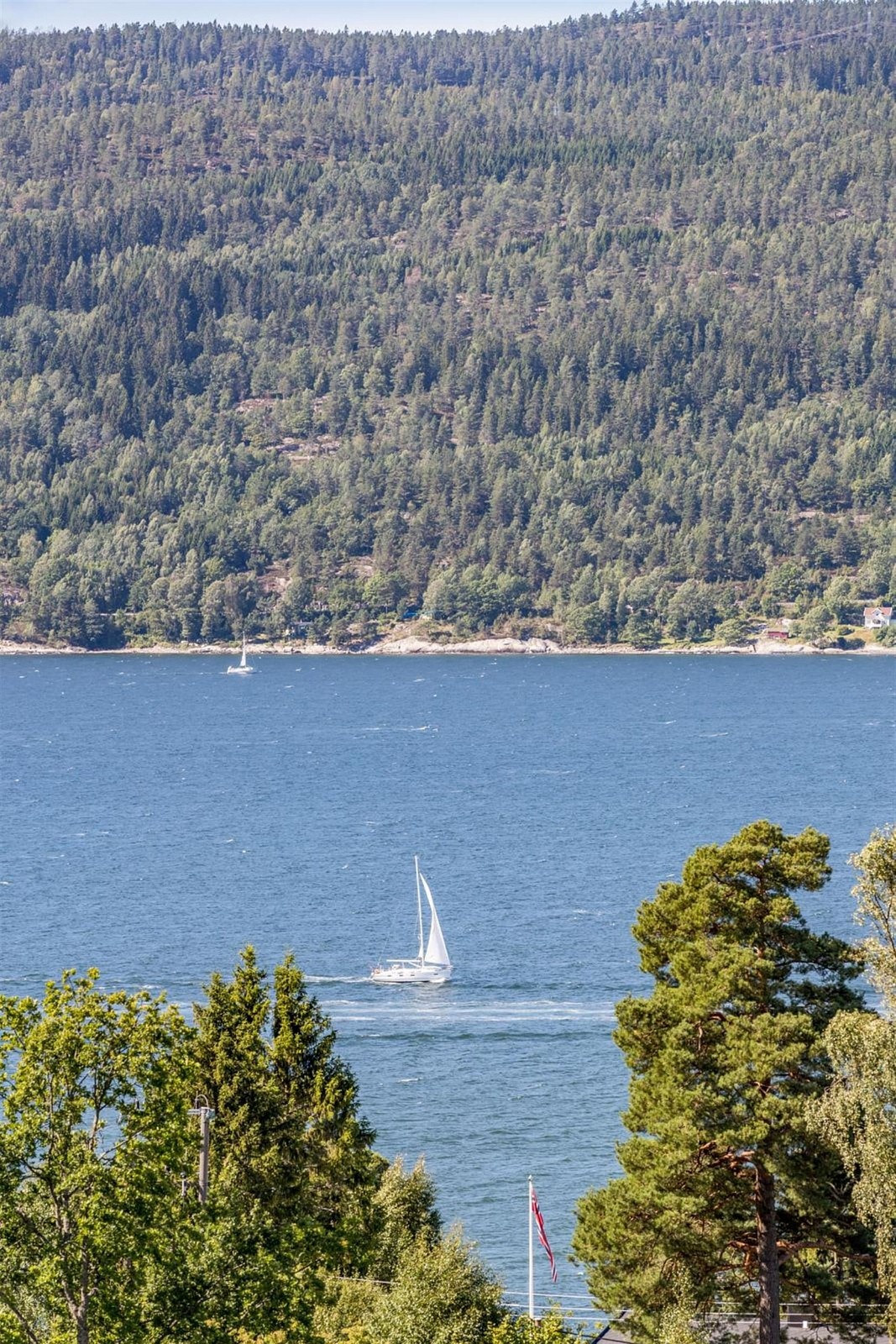 Følg båttrafikken fra hytta! Galleribilde