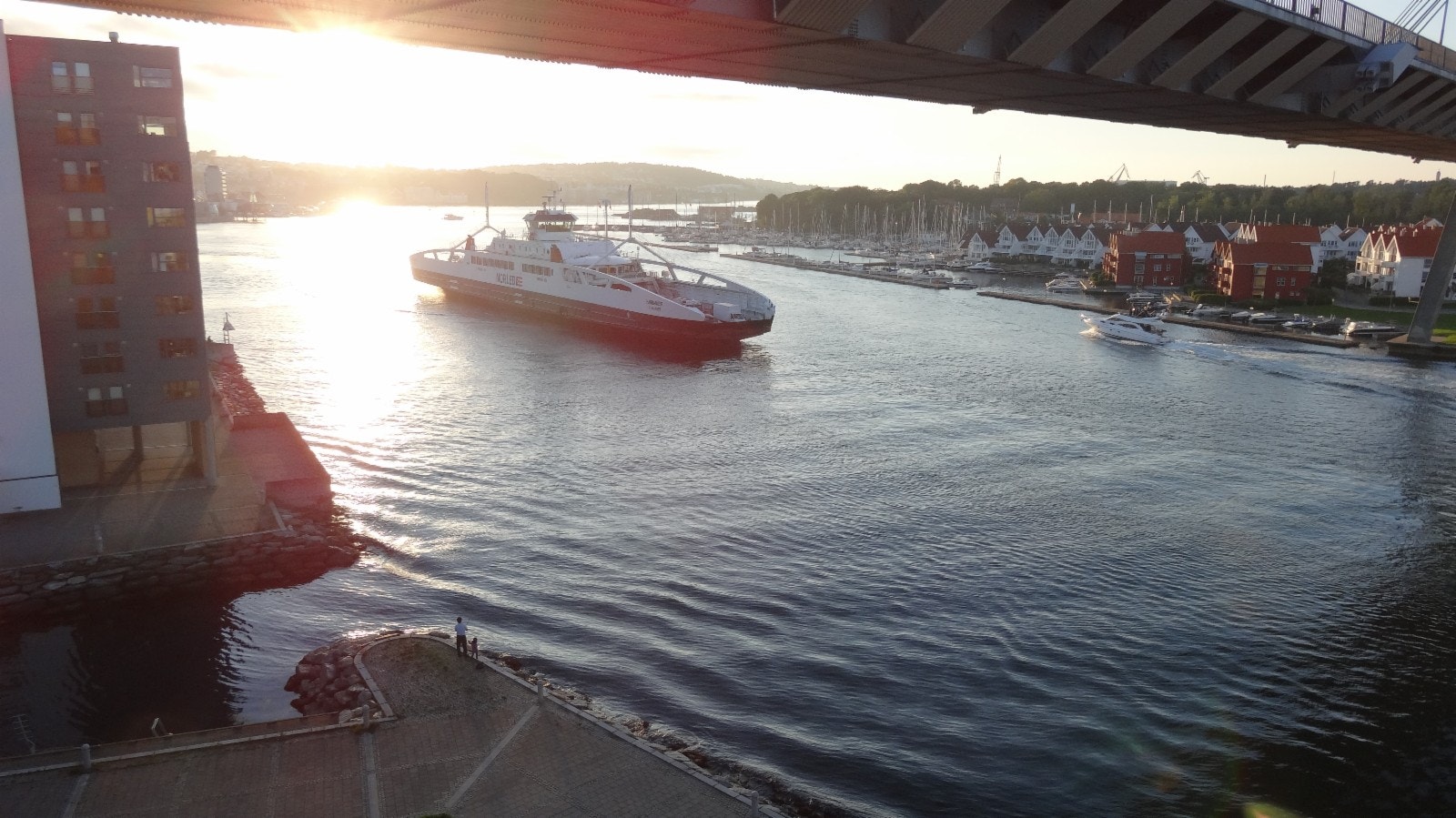 Fin utsikt Galleribilde