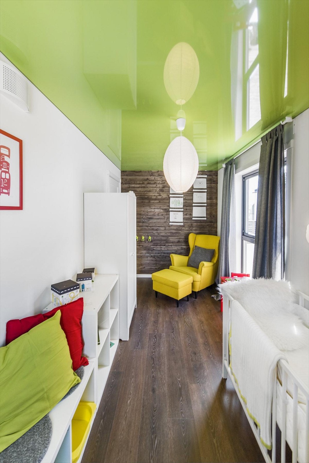 Soverom med plass til både seng og garderobeskap. Galleribilde