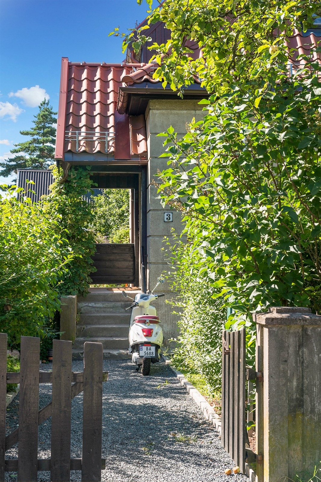 Inngangsparti Galleribilde