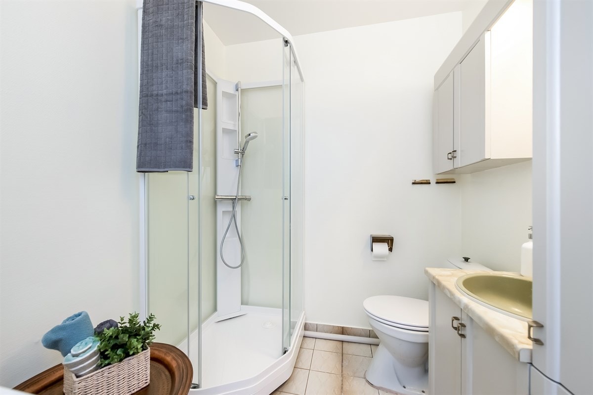 Plass for vaskemaskin og tørkeskap. Galleribilde