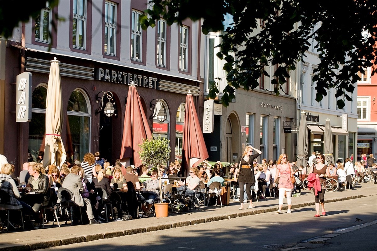 Nærområde | Flere hyggelige restauranter og cafeer i område Galleribilde