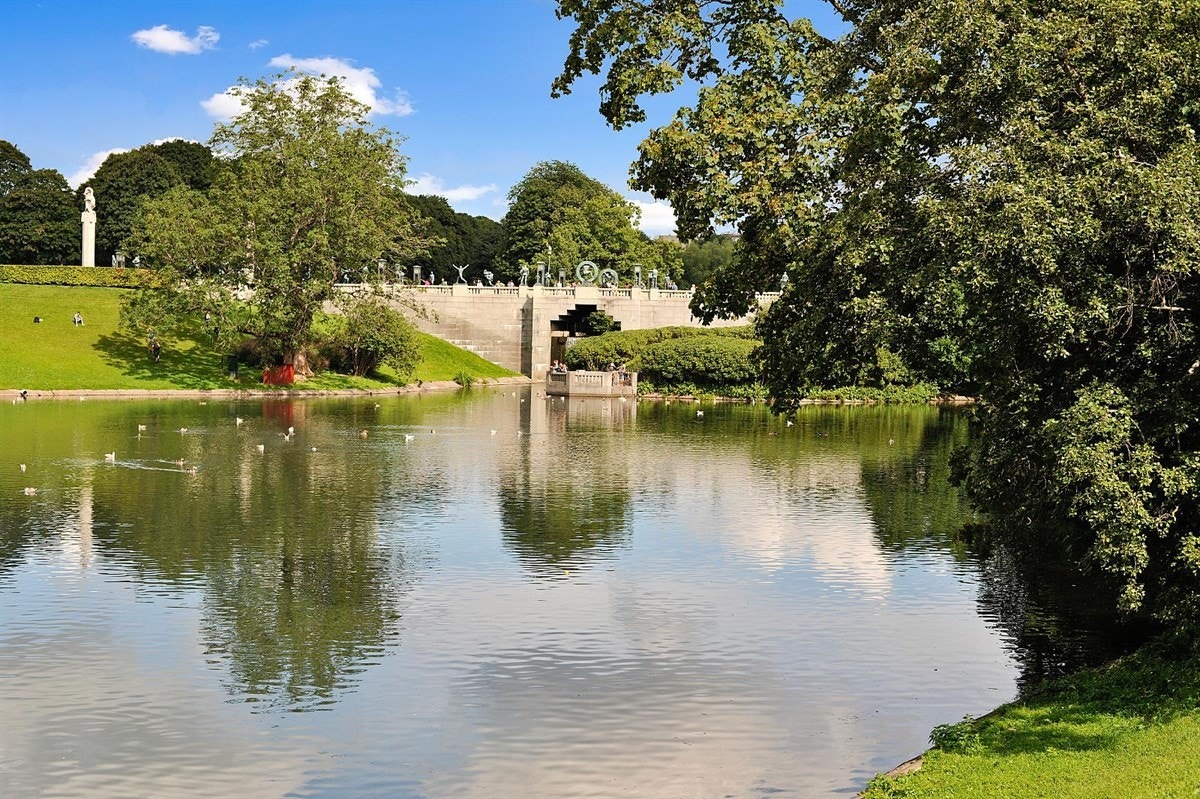 Nærområde - Frognerparken i umiddelbar nærhet. Galleribilde