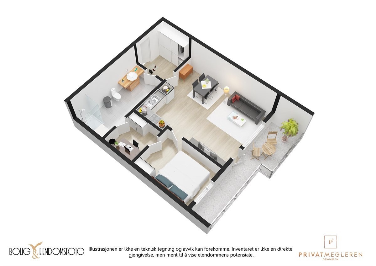 Plantegning. Galleribilde