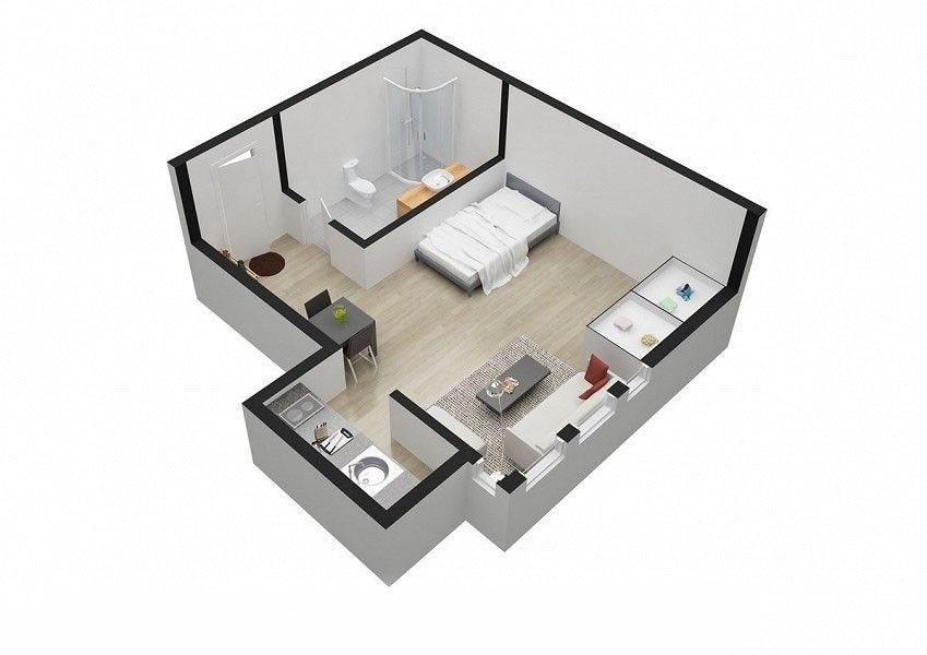 Primærrom 25 kvm Galleribilde