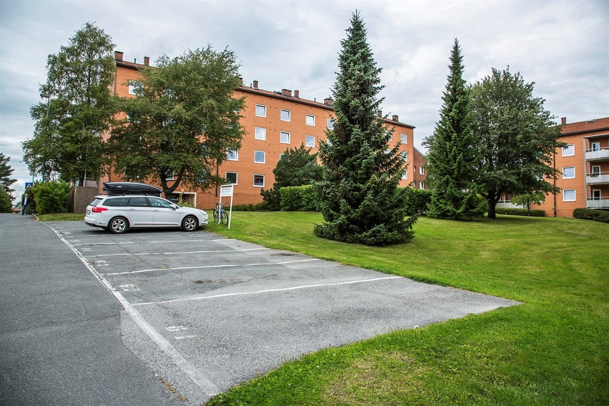 Borettslaget har parkeringsplasser for beboerene. Parkeringsplass blir tildelt etter ansinitet. Galleribilde