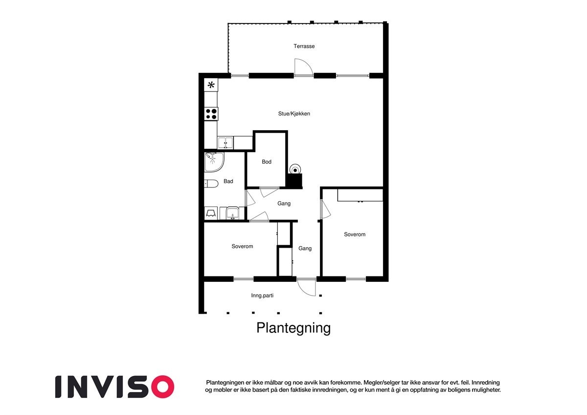 2dplan og 1 Galleribilde