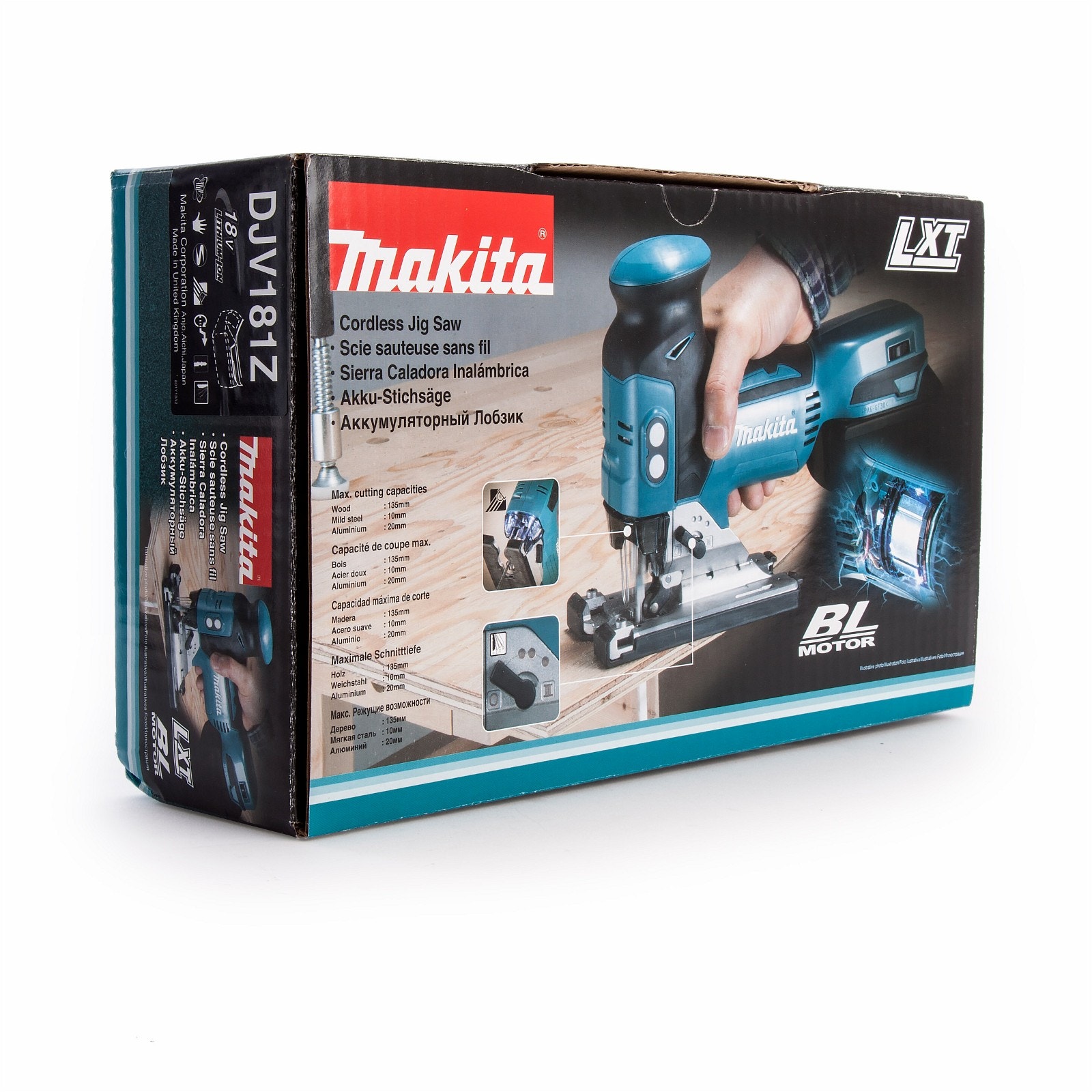 Makita DJV181Z 18V Børsteløs batteridrevet Li-ion stikksag | FINN torget