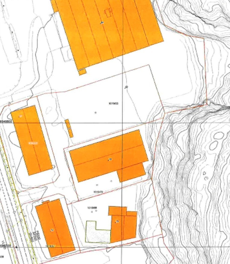 Kartplan Galleribilde