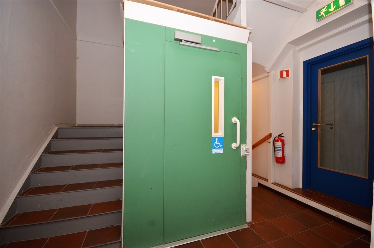 Heis i bygget. Galleribilde