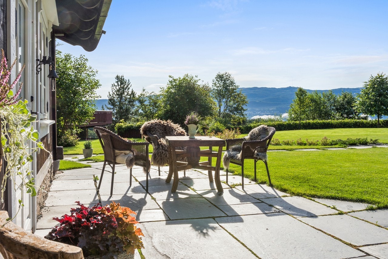 Hvem ville ikke kunne nyte frokostkaffen her? Galleribilde