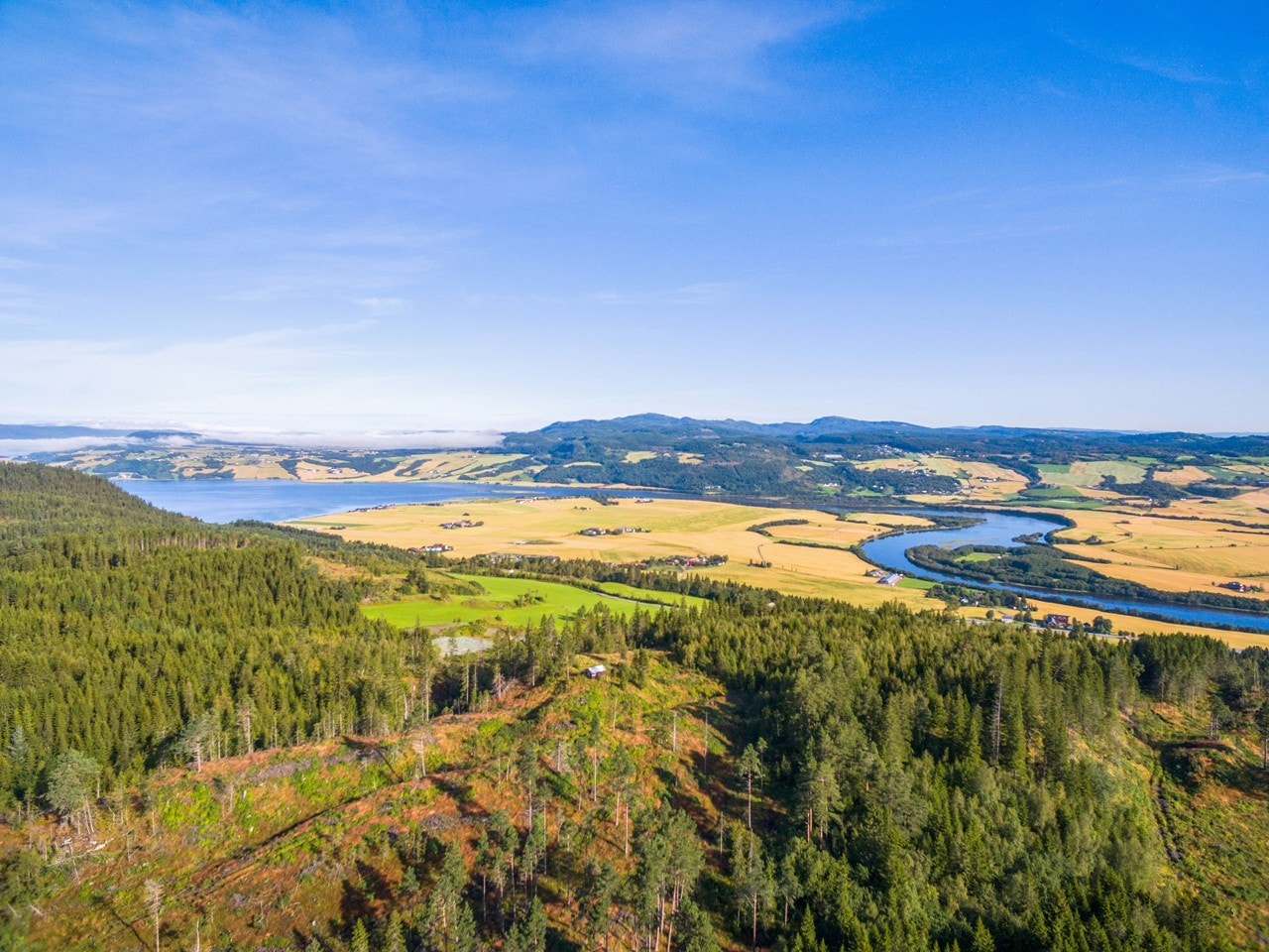 Melhus sentrum har du kun 5 km unna, du bor 1 km unna ridesenter. Du finner oppkjørte skiløyper og mange turstier i umiddelbar nærhet Galleribilde
