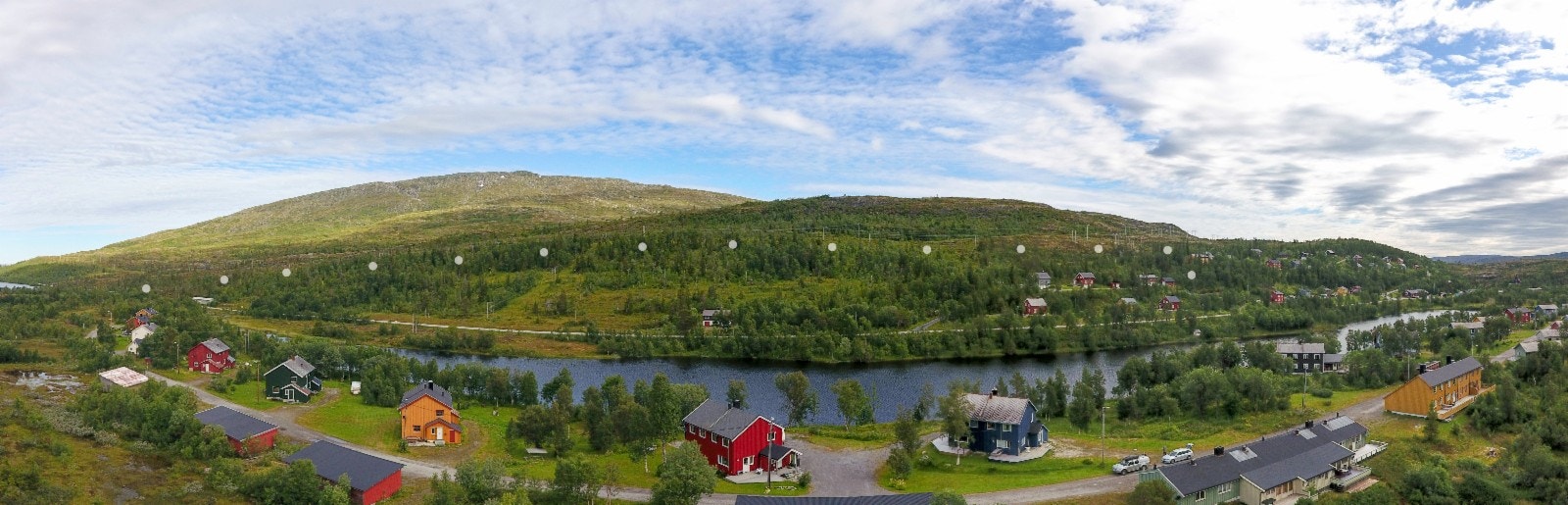 Tomteområdet er endel av etablert og særegen bebyggelse i det tidligere gruvesamfunnet Galleribilde
