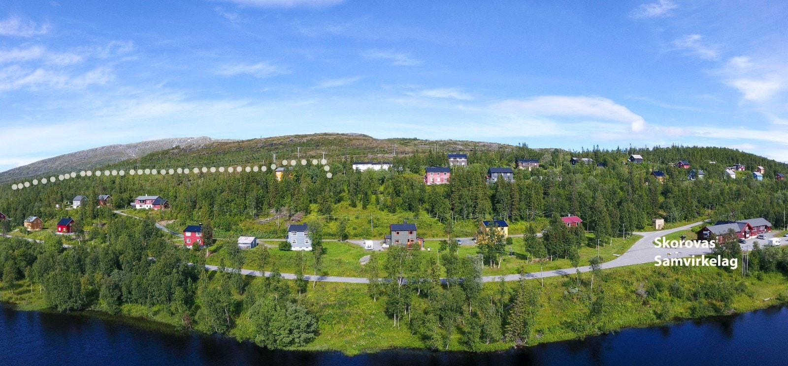 Første trinn av tomteområdet som presenteres for salg ligger i øvre del av feltet Galleribilde