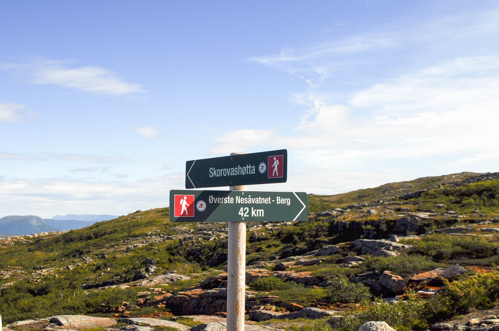 Skorovas er et flott utgangspunkt for små og store turer i fjellet Galleribilde