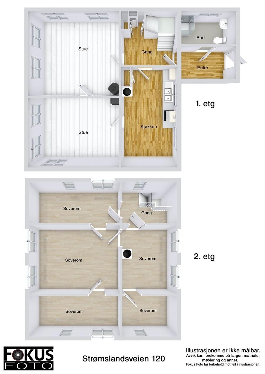 3D tegning Galleribilde