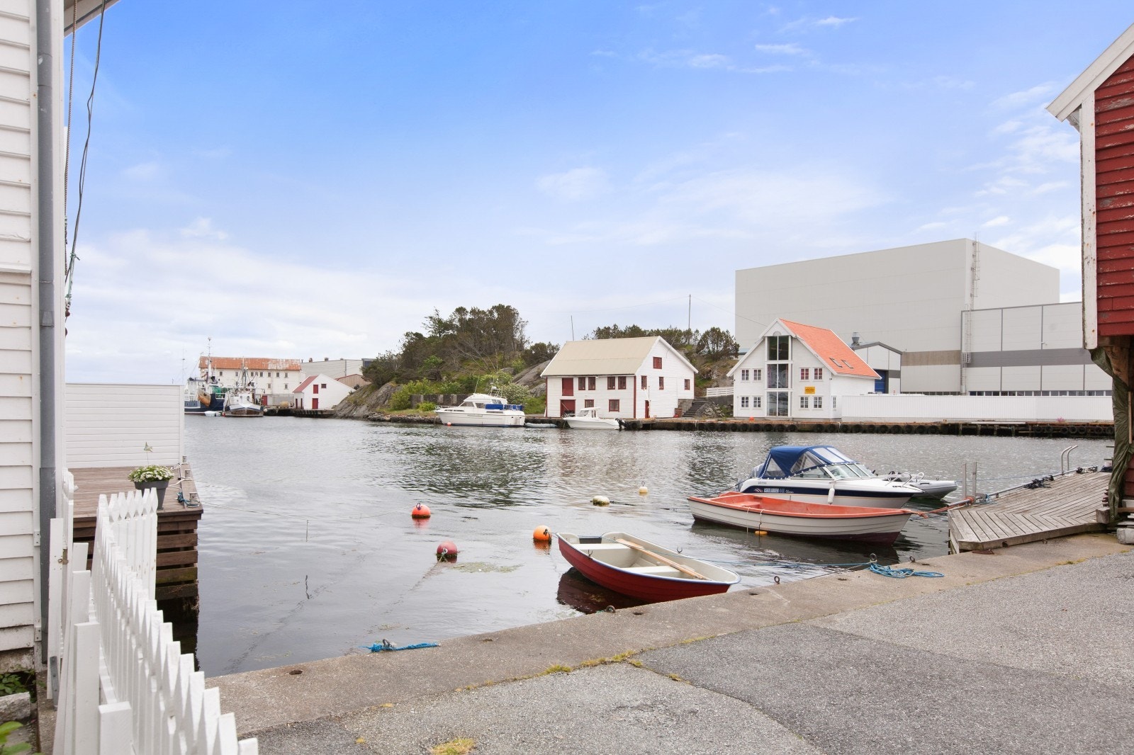 utsikt fra altan Galleribilde