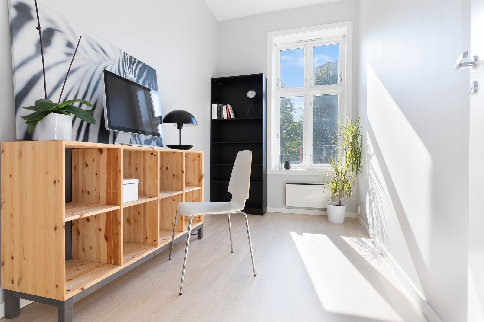 Leiligheten har en genial planløsning og kan skilte med to velfungerende soverom. Galleribilde
