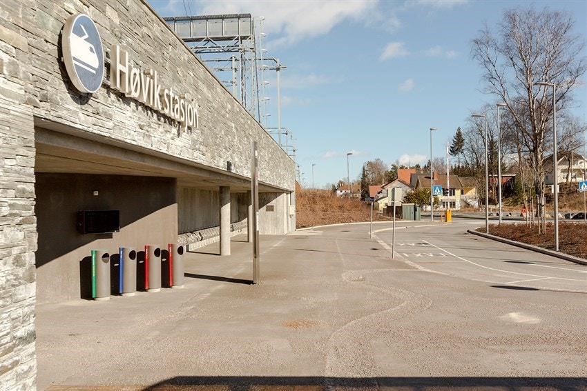 Høvik togstasjon Galleribilde