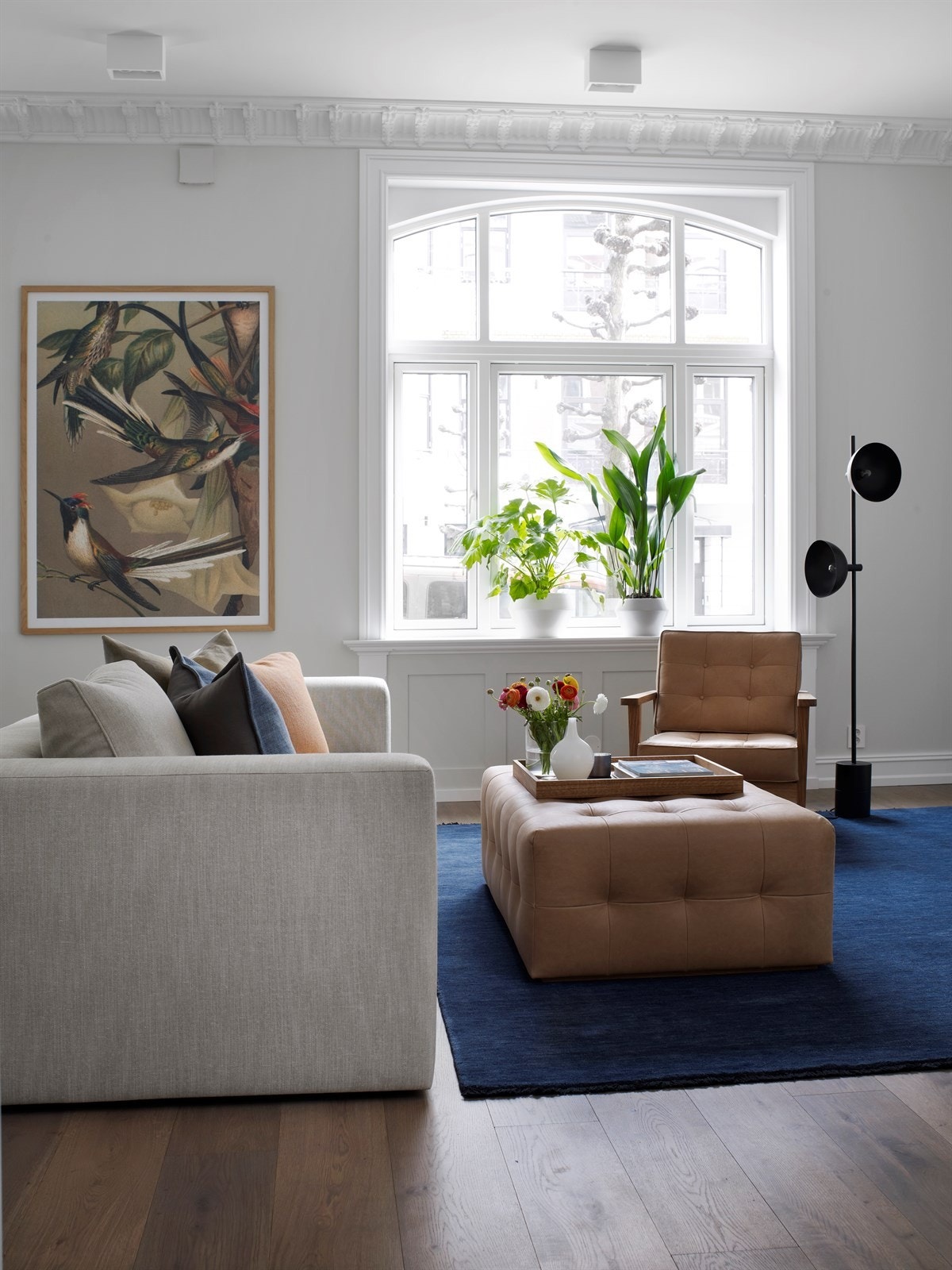 Leiligheten har vært igjennom en total oppussing "fra gulv til tak" i 2017. Galleribilde