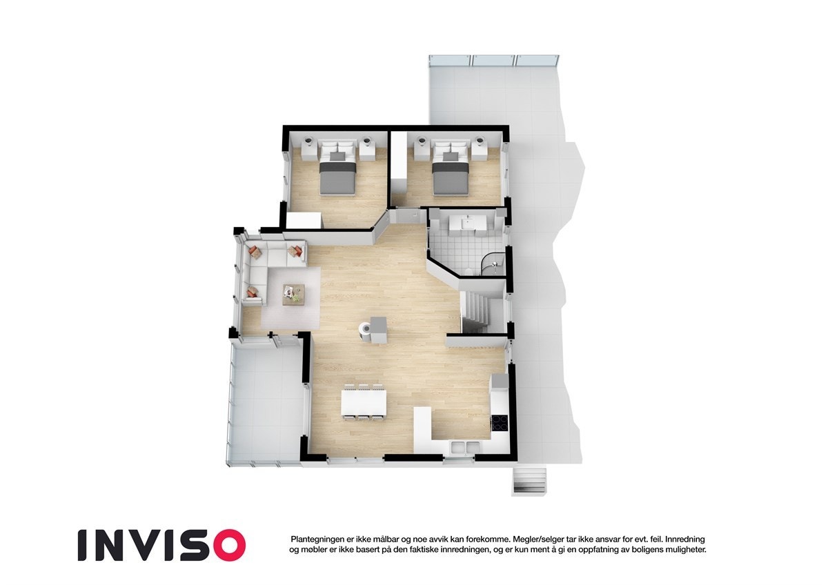 1. etasje 3D Galleribilde