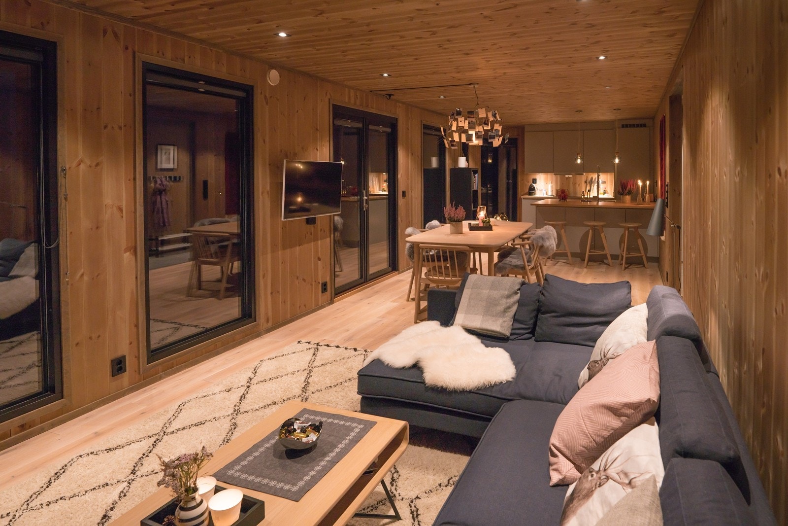 Kveldsstemning Galleribilde