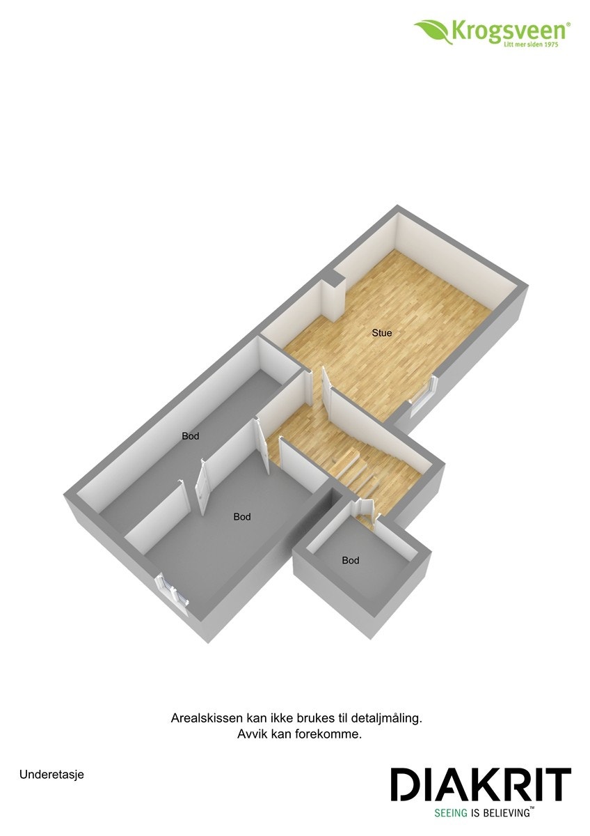 Plantegning kjeller Galleribilde