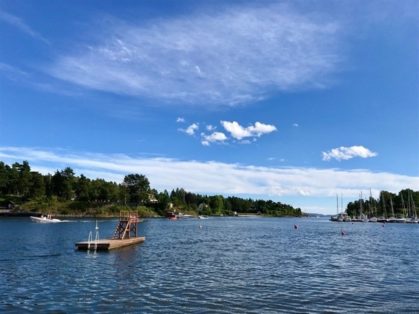 Badebrygge - privat bilde Galleribilde