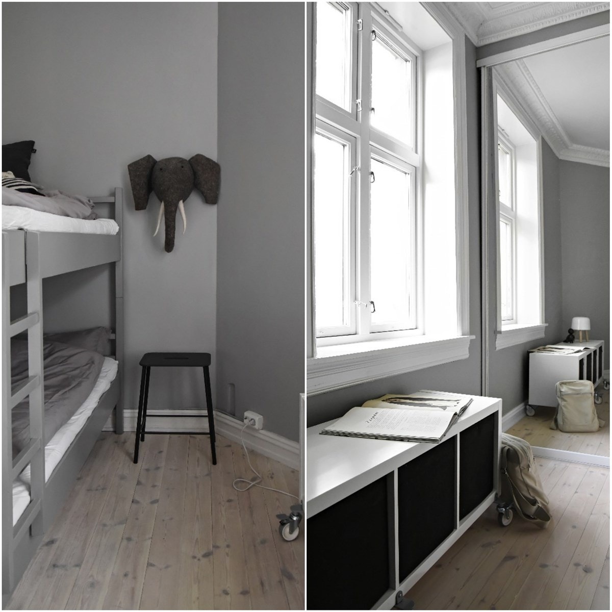 - Soverom II med skyvedørsgarderobe - Galleribilde