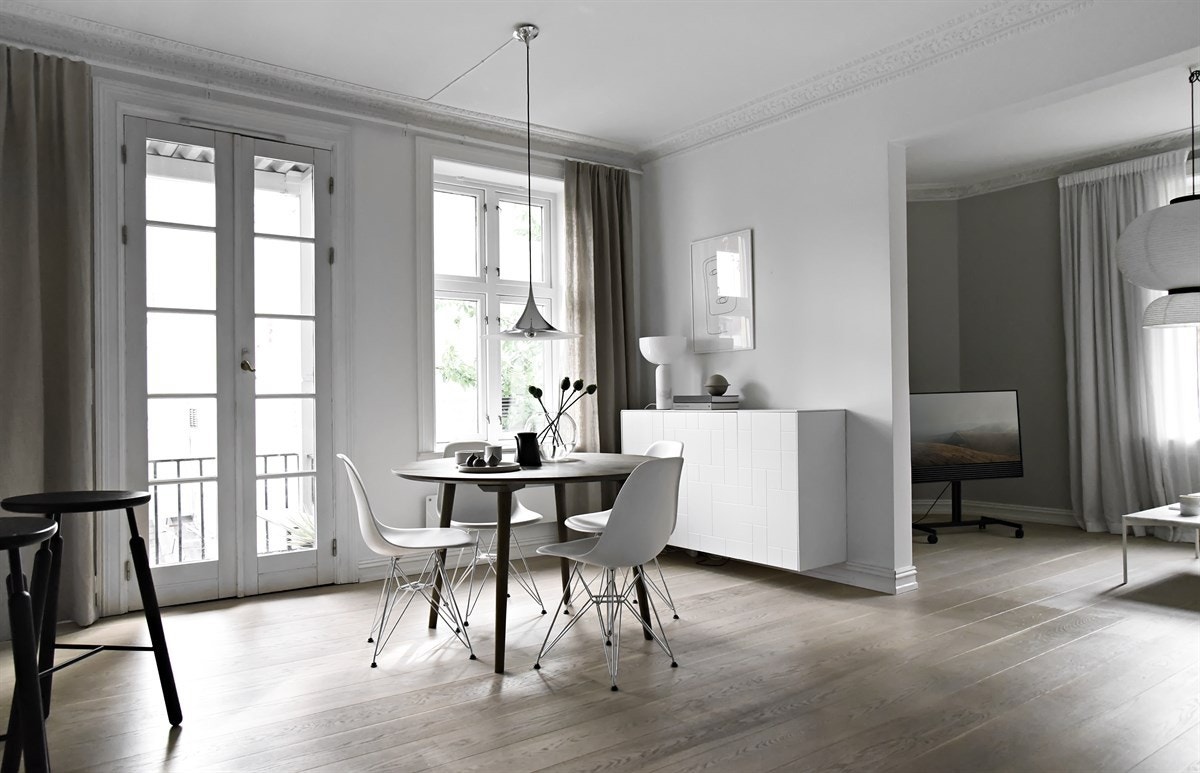 - Velkommen til Thorvald Meyers gate 62 C, svært tiltalende og lekker 3(4)-roms leilighet med balkong Galleribilde