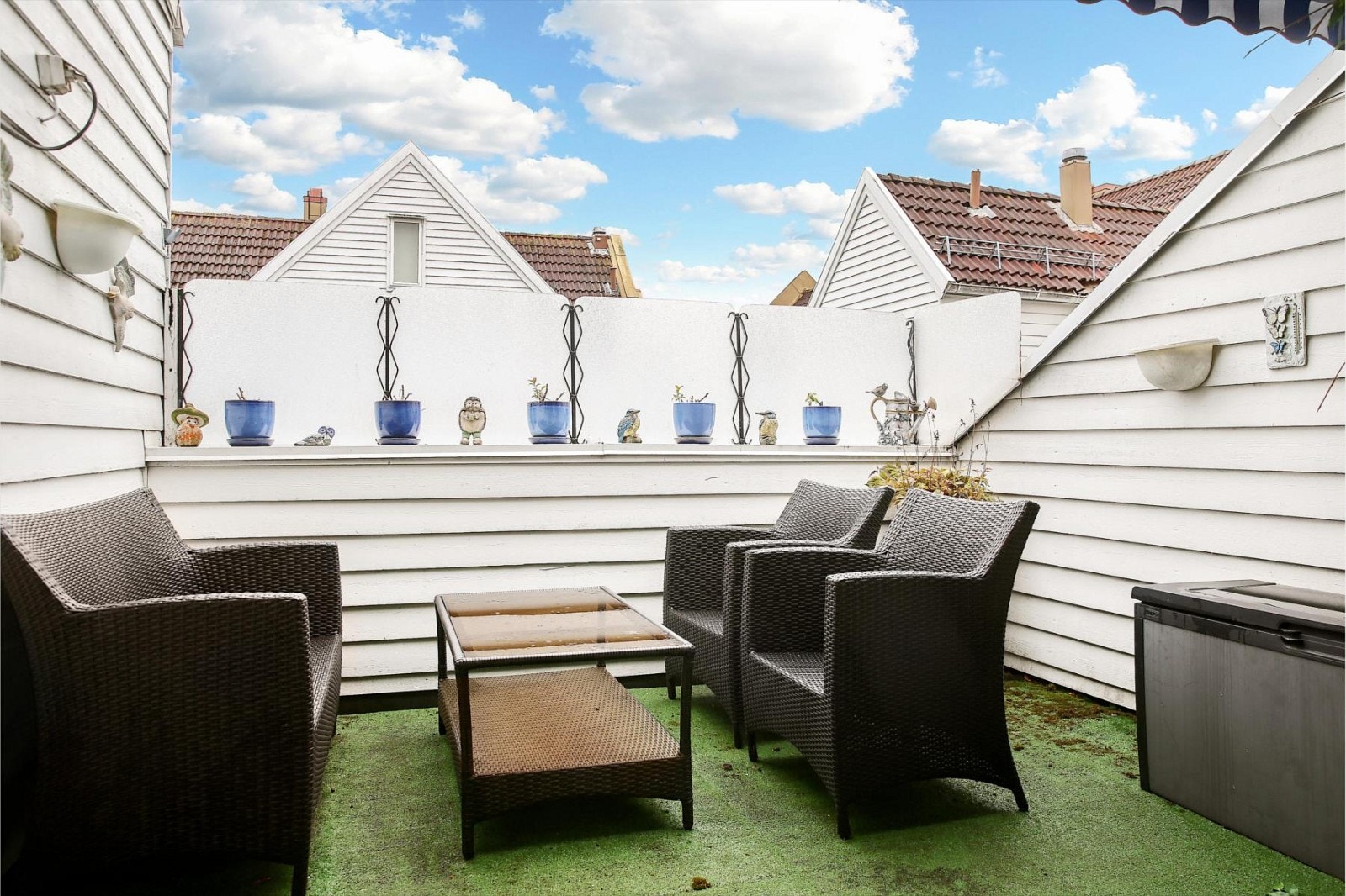 Sydvendt veranda Galleribilde