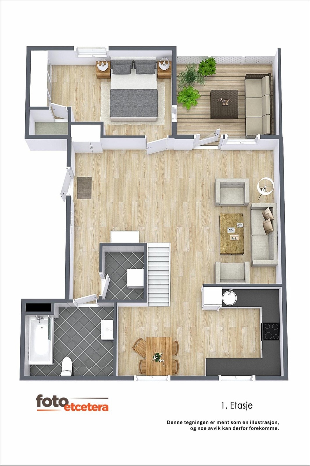 3D - Plan Galleribilde