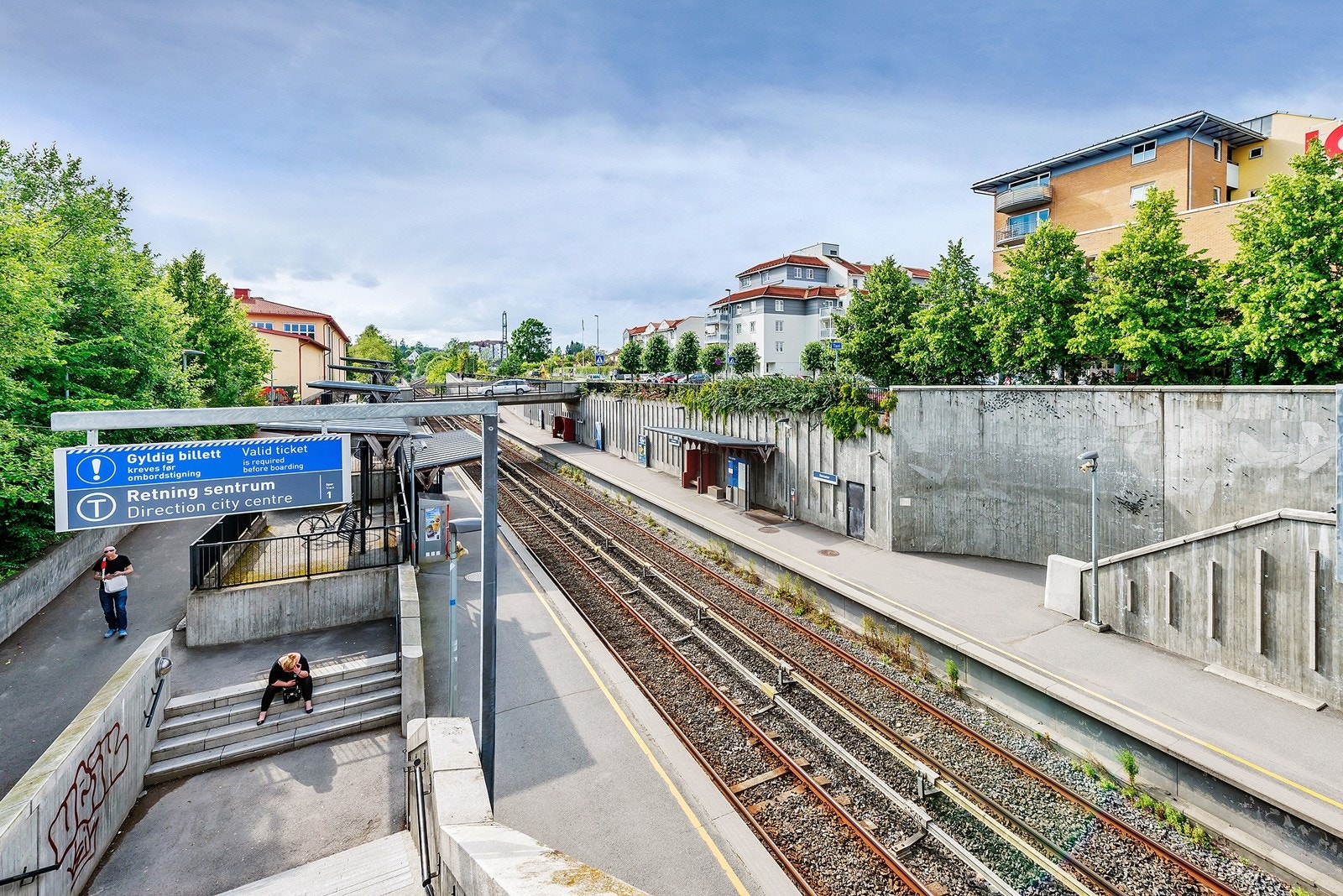 Hovseter t-banestasjon Galleribilde