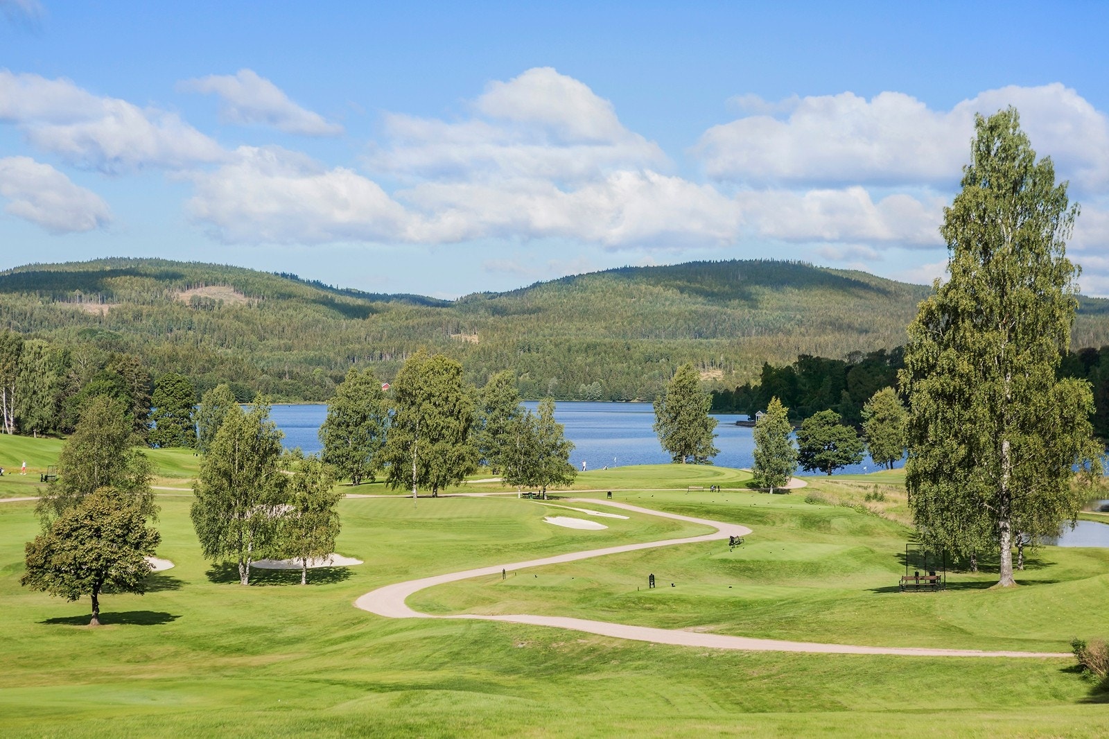 Bogstad er et fantastisk for rekreasjon sommer som vinter Galleribilde