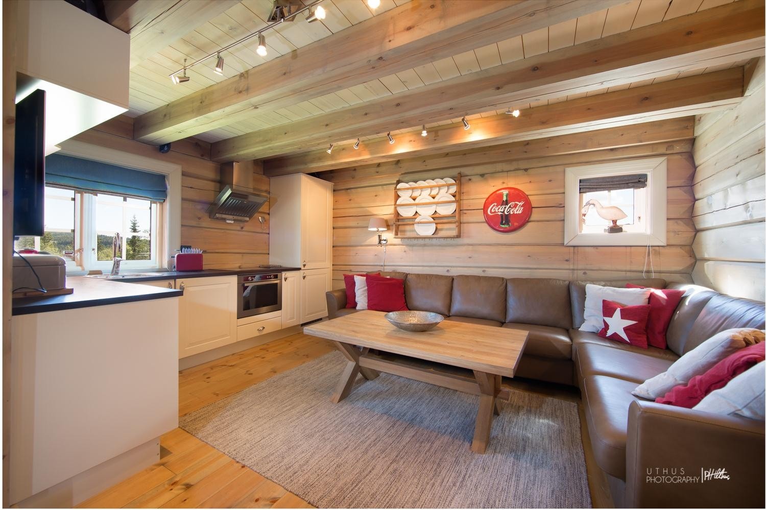 Stue/kjøkken i stabbur Galleribilde