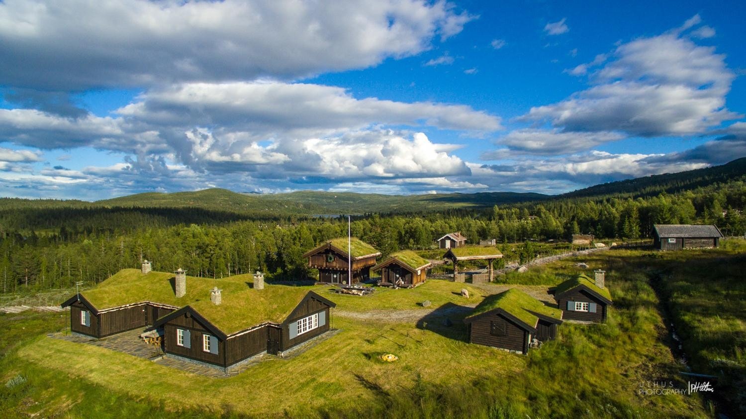 TRØGASET SETERTUN - Sjeldent flott hyttetun Galleribilde
