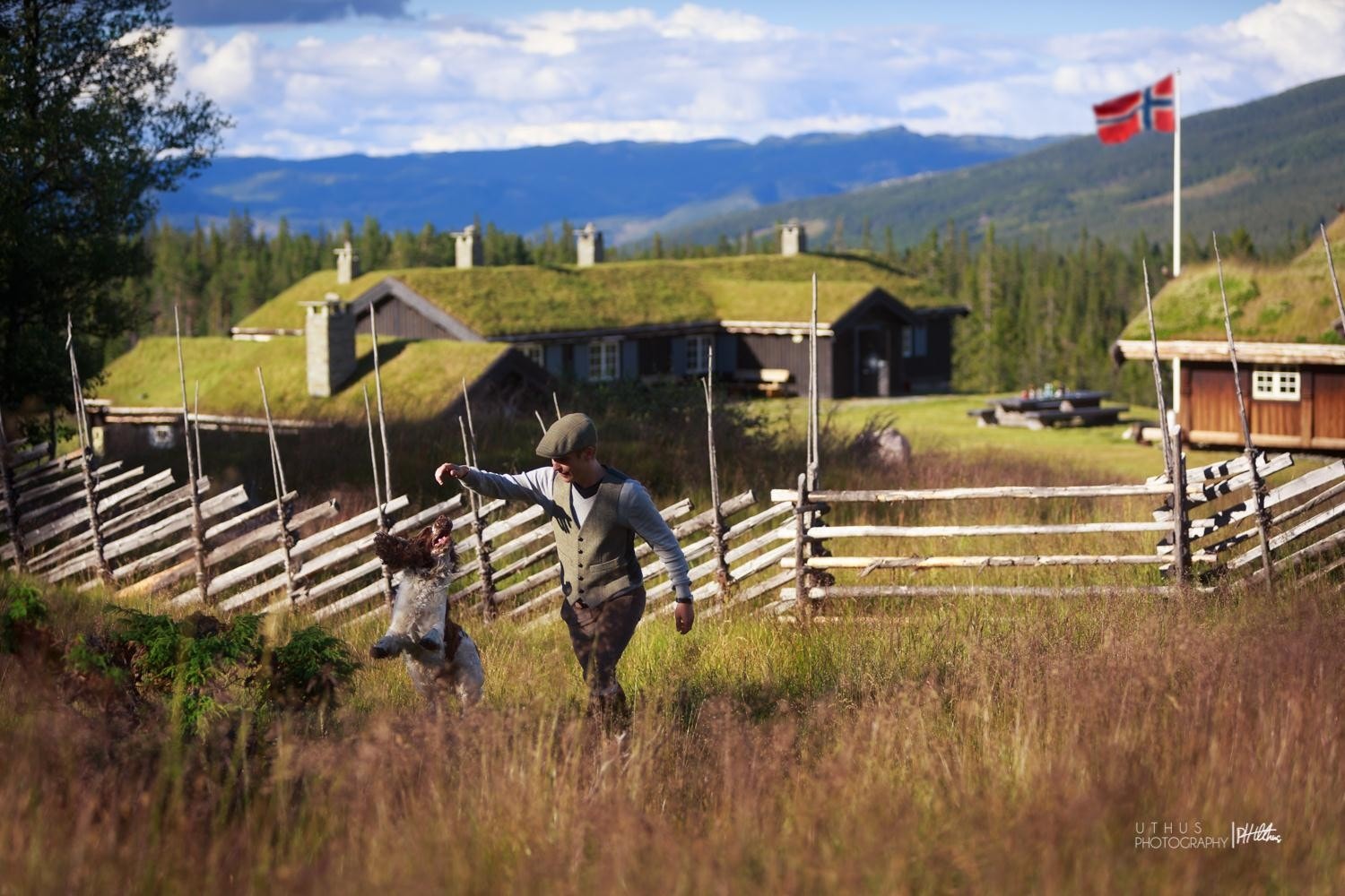 Usjenert beliggende i flotte naturomgivelser Galleribilde