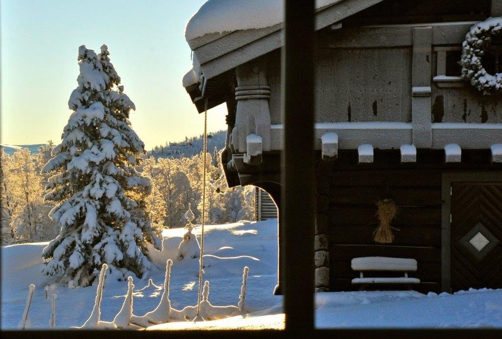 Vinterstemning Galleribilde