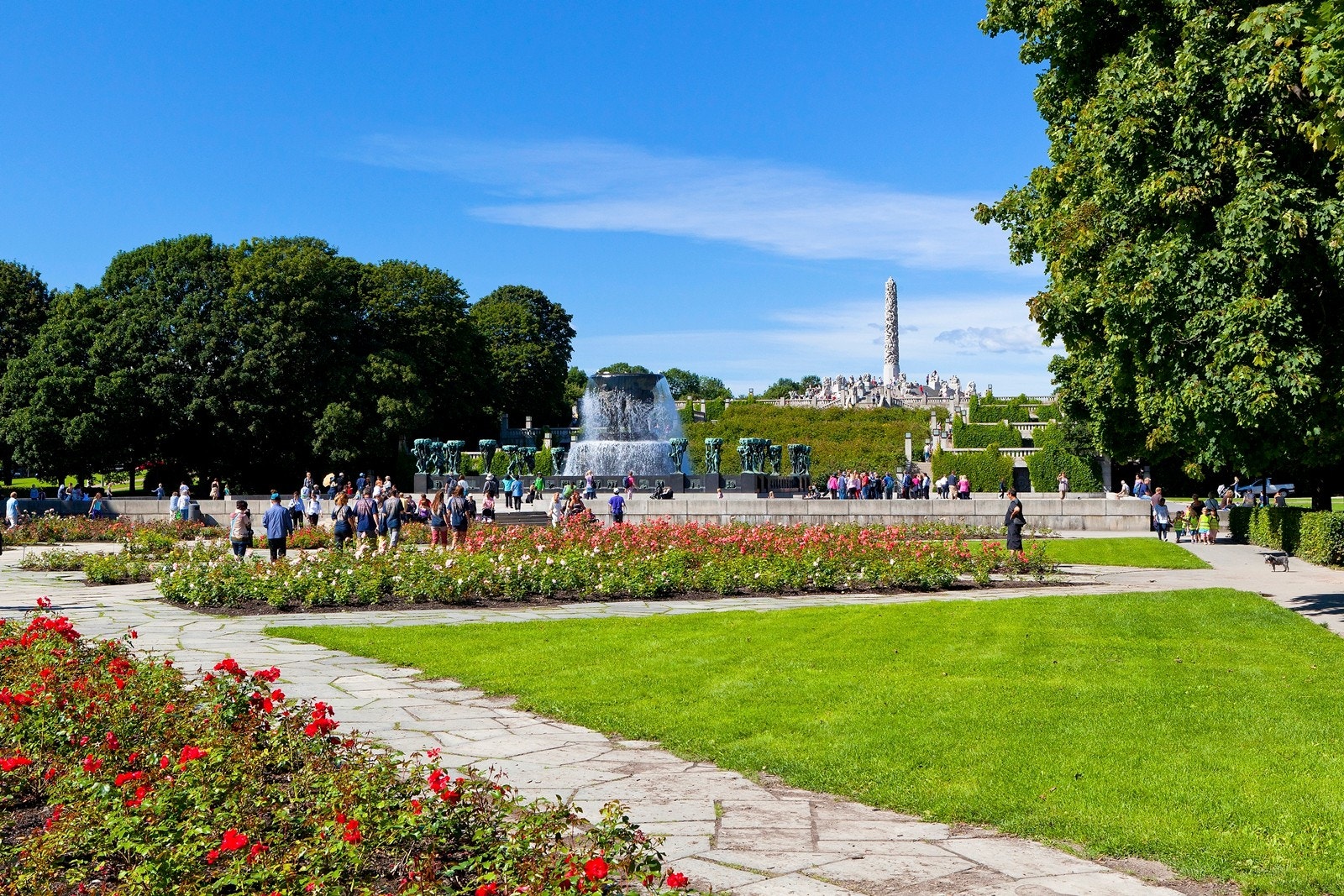 Området er omkranset av flere parker og grøntområder. Kort vei til anerkjente Frognerparken med skulpturanlegget Vigelandsanlegget og frodige Frognerbadet. Galleribilde