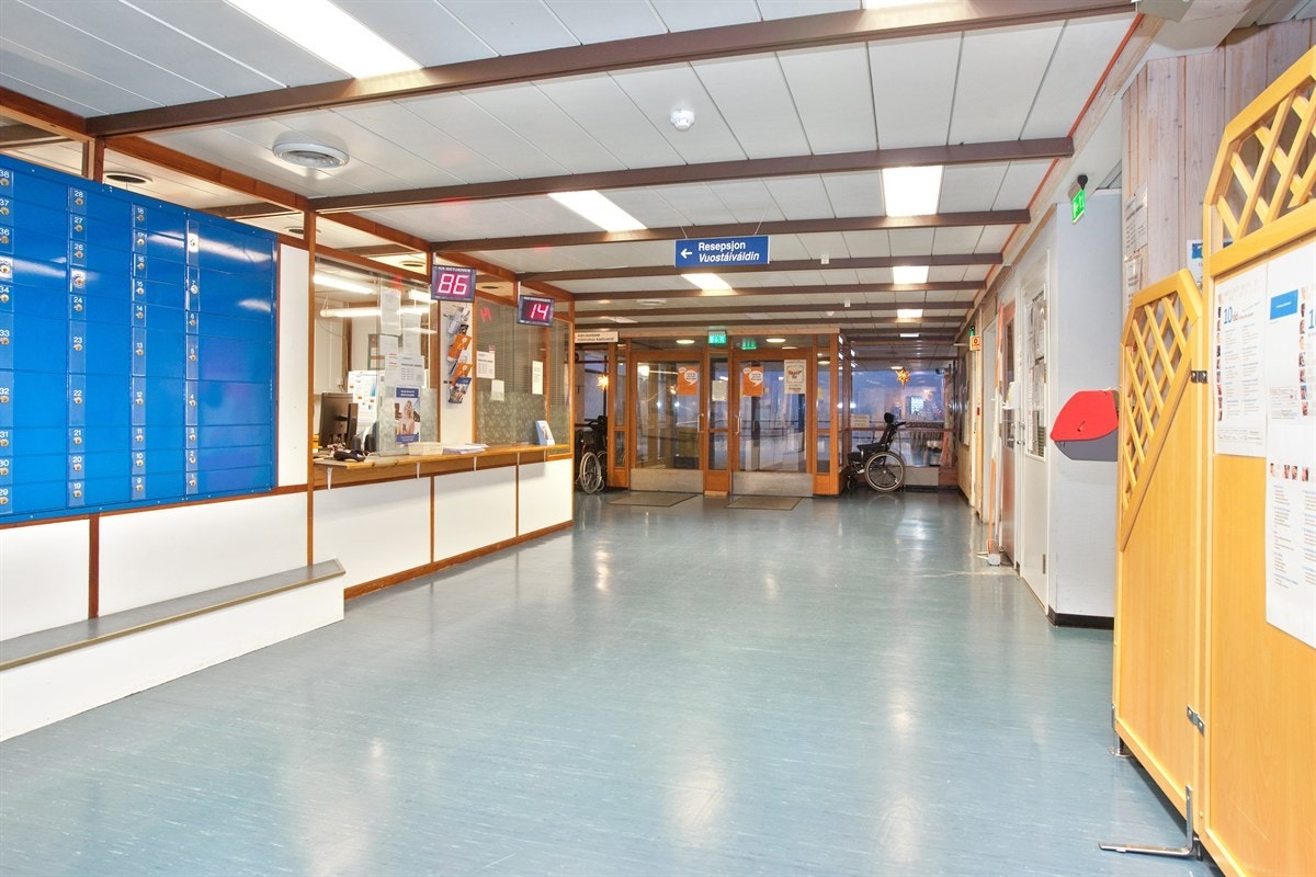 Hovedinngang Kirkenes sykehus Galleribilde