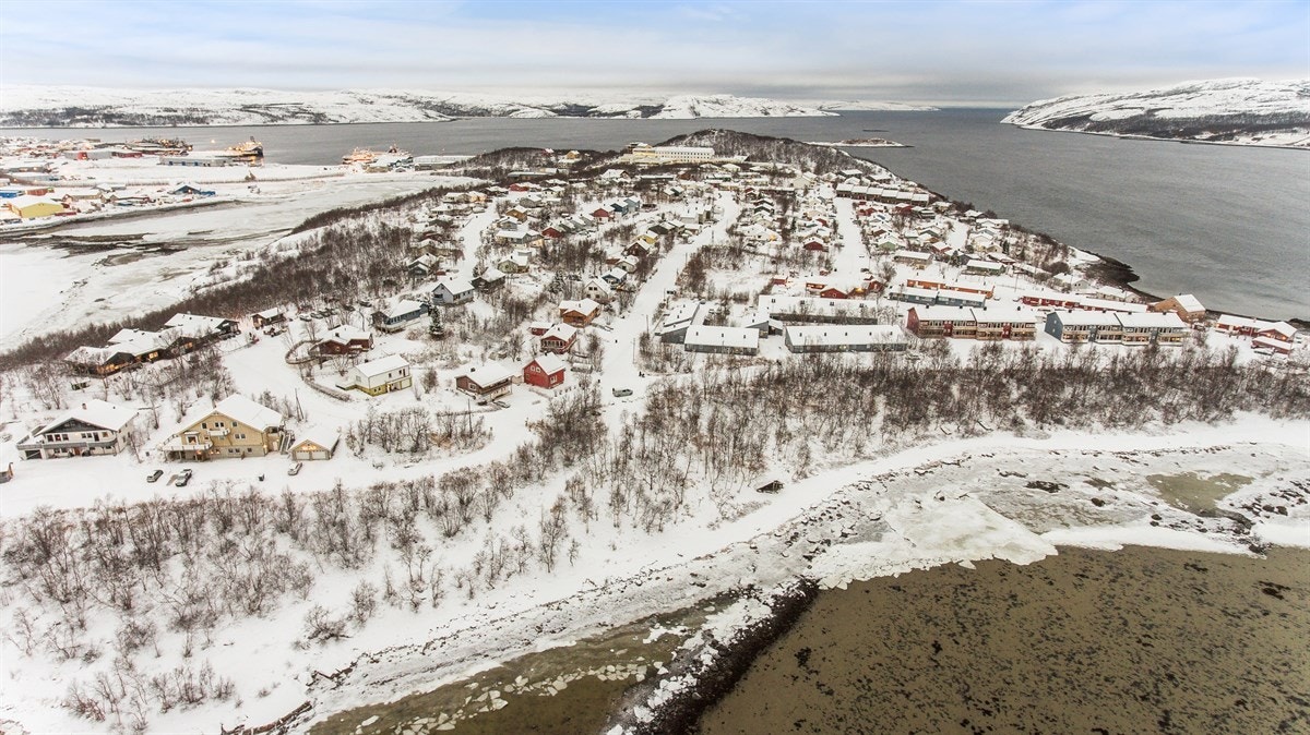 Dronefoto Galleribilde