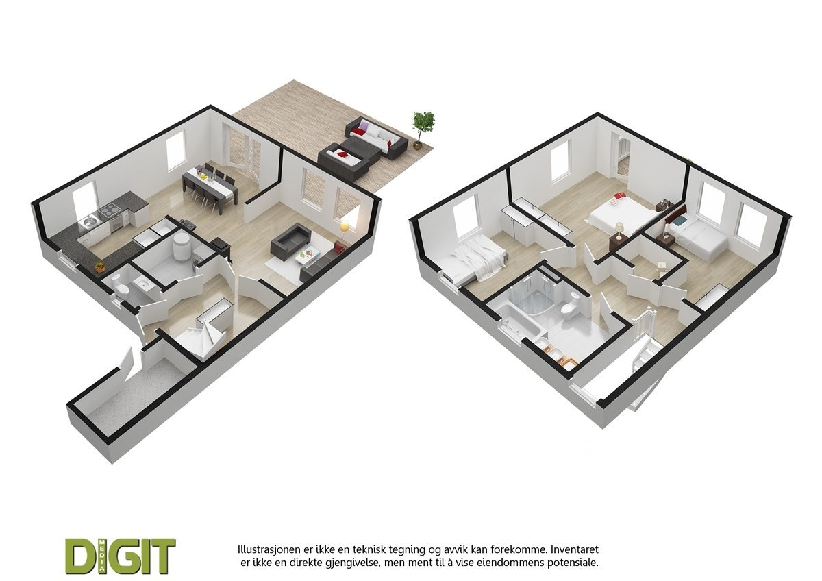 Plantegninger. Galleribilde