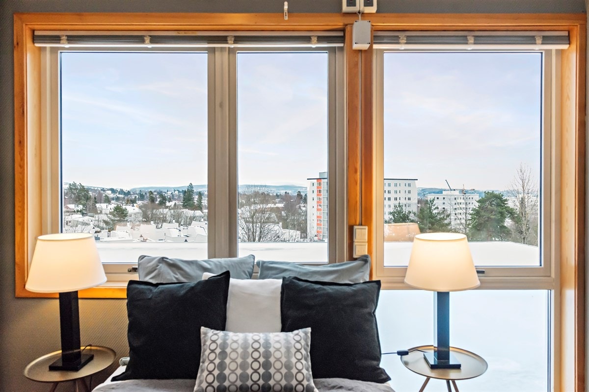 Utsikt fra soverom Galleribilde