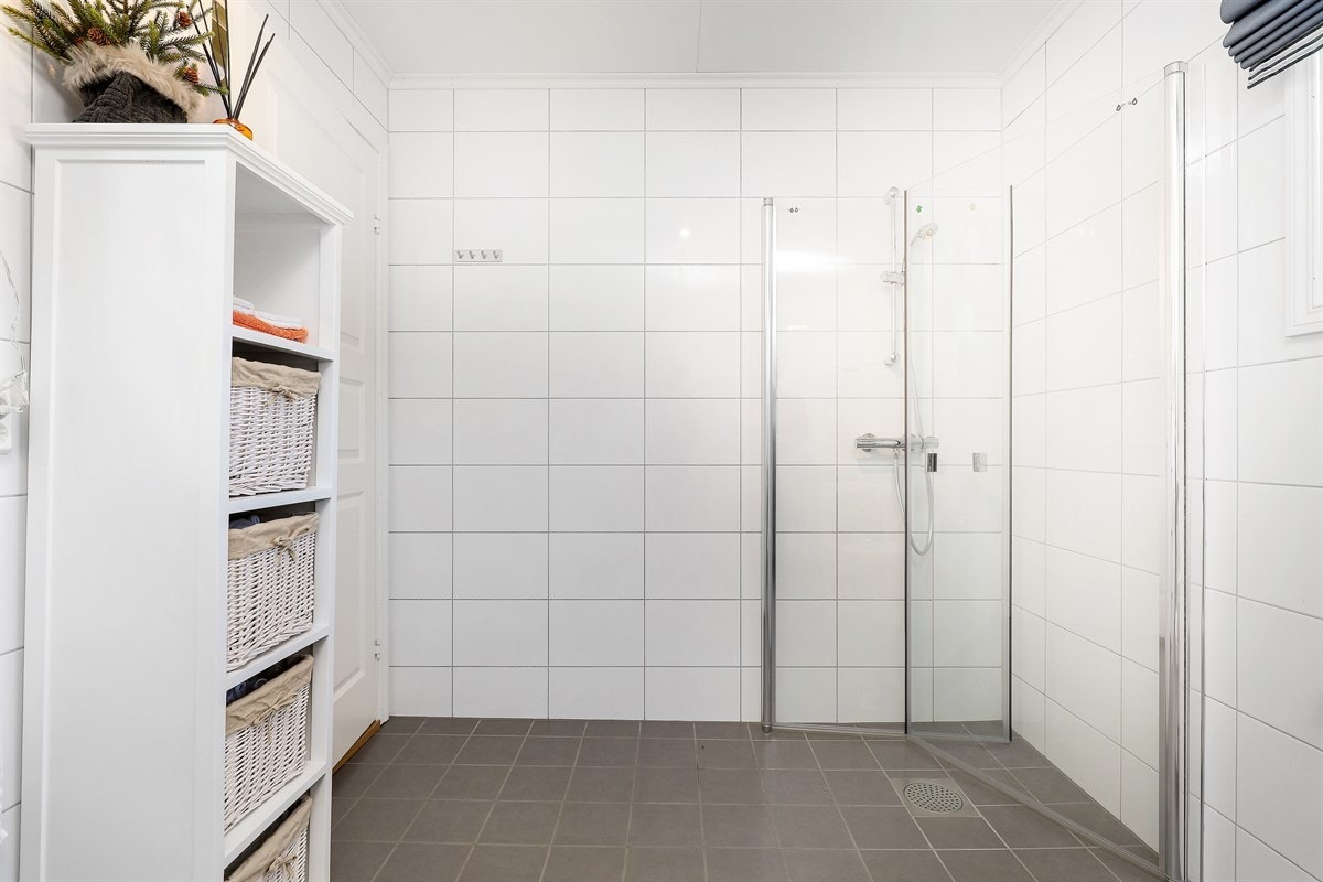 Dusjhørne på bad Galleribilde