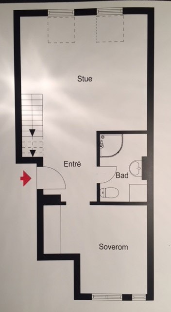Plantegning 5. etg Galleribilde