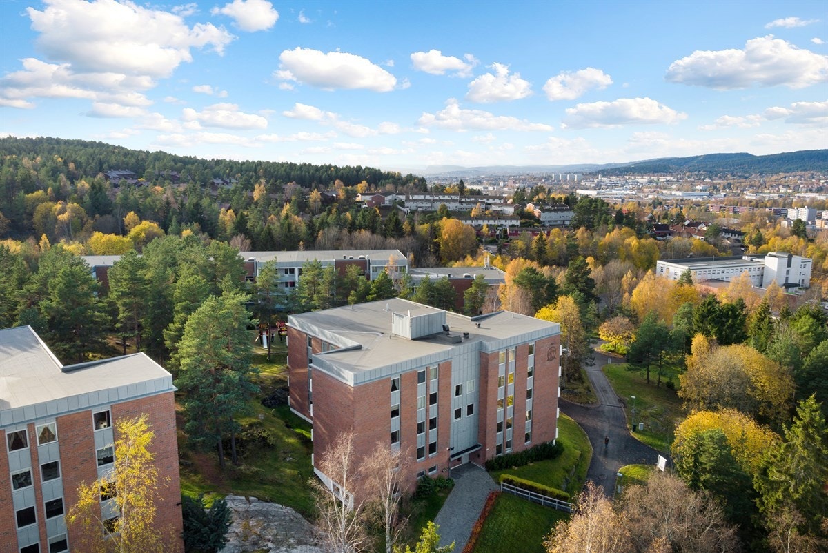 Boligen ligger i et idyllisk boligområde på Ellingsrud Vest i Oslo kommune - omsluttet av skog i sør, øst og vest. Galleribilde